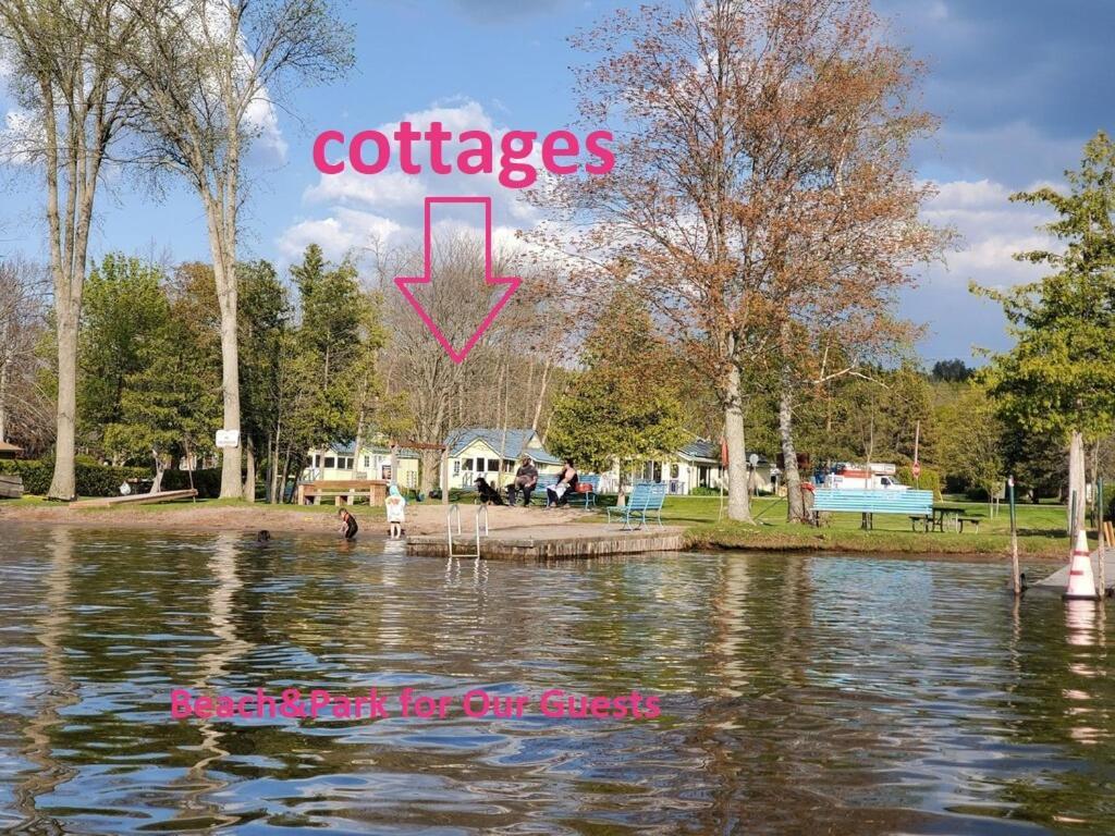Fun Place With A Sandy Beach For Swimming, Boating, And Fishing, Featuring 3 Available Cabins Fenelon Falls Exteriér fotografie